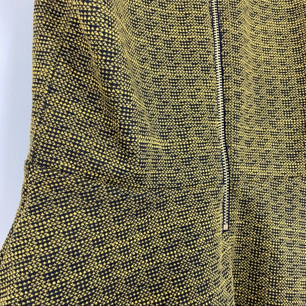H&M- Peplum Top w/ Gold Zipper - Picture 5 of 5